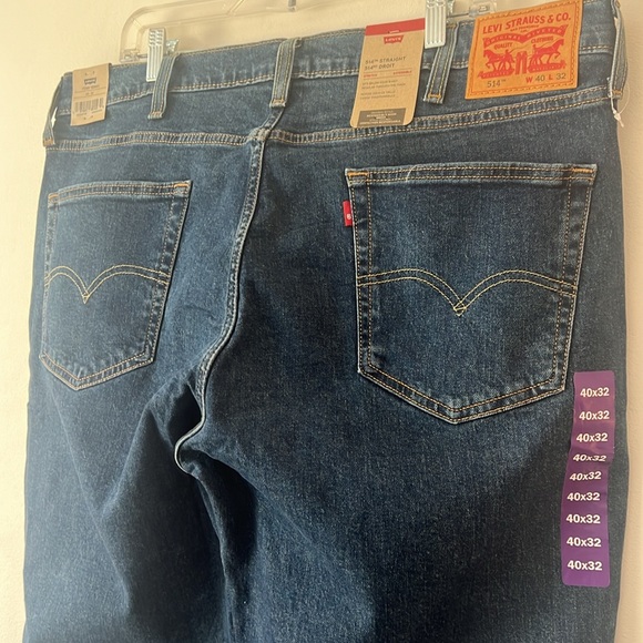 Levi's Men’s 514 Straight Fit Jeans | 40x32 - Picture 5 of 9